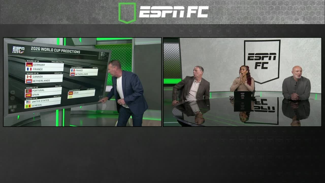 Frank Leboeuf & Craig Burley reveal their World Cup knockout brackets | ESPN FC background
