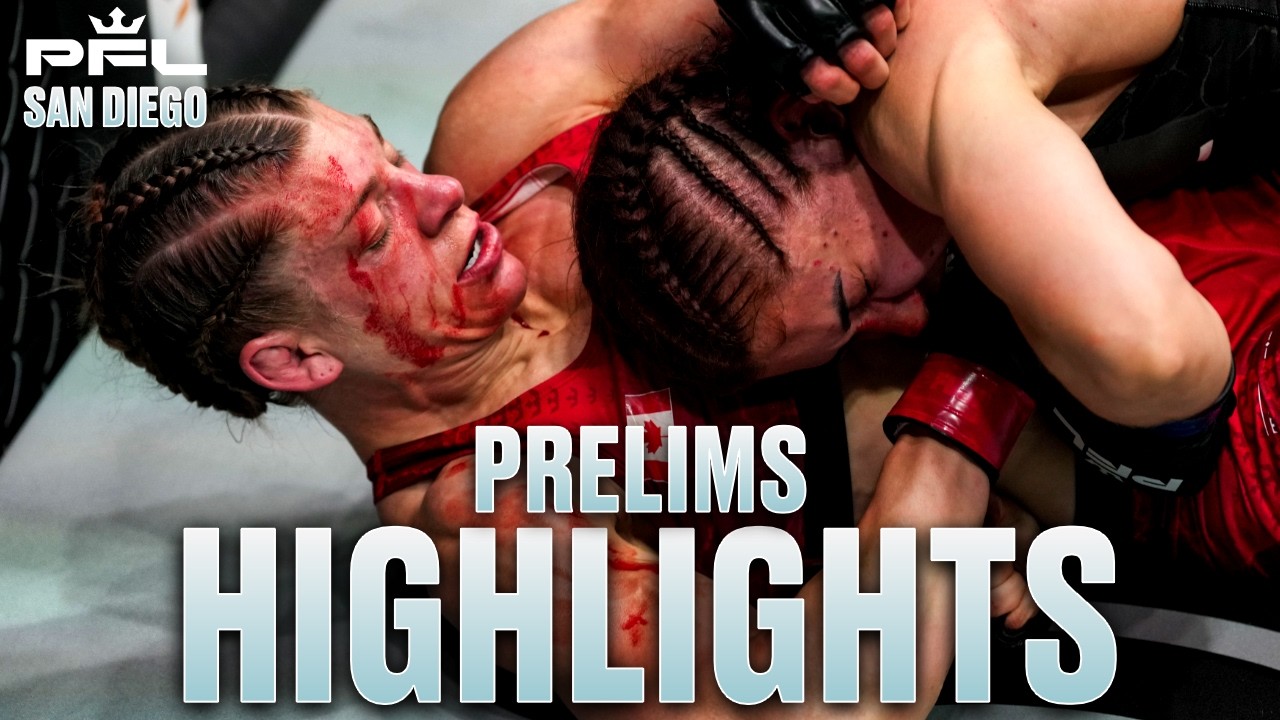 FOUR SUBMISSION VICTORIES! 😳 | Prelims Highlights | PFL San Diego background