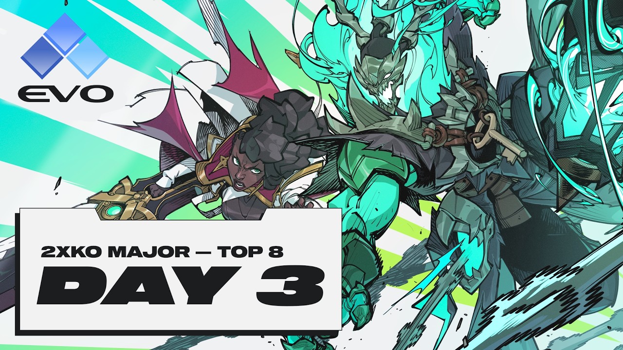 Evo 2026: 2XKO Major Tournament - Top 8, Day 3 background