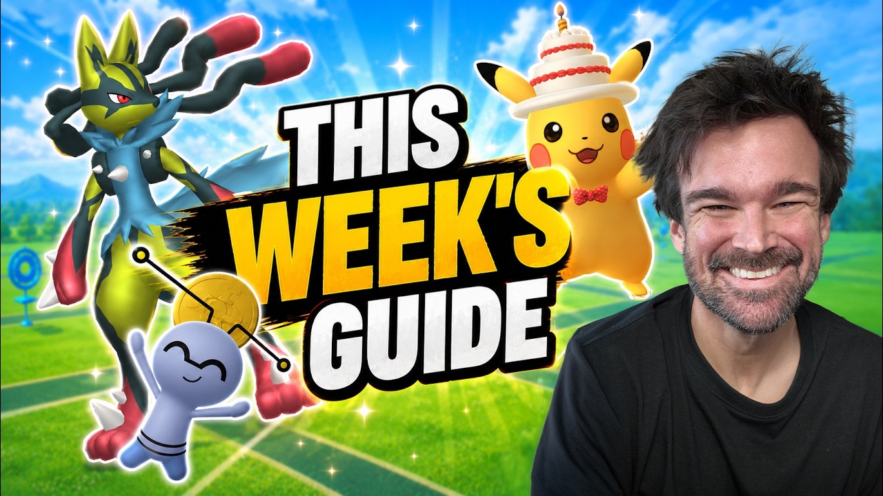 Pokemon Go This Week (29 June–5 July): Sobble Community Day, 10th Anniversary & Mega Lucario background