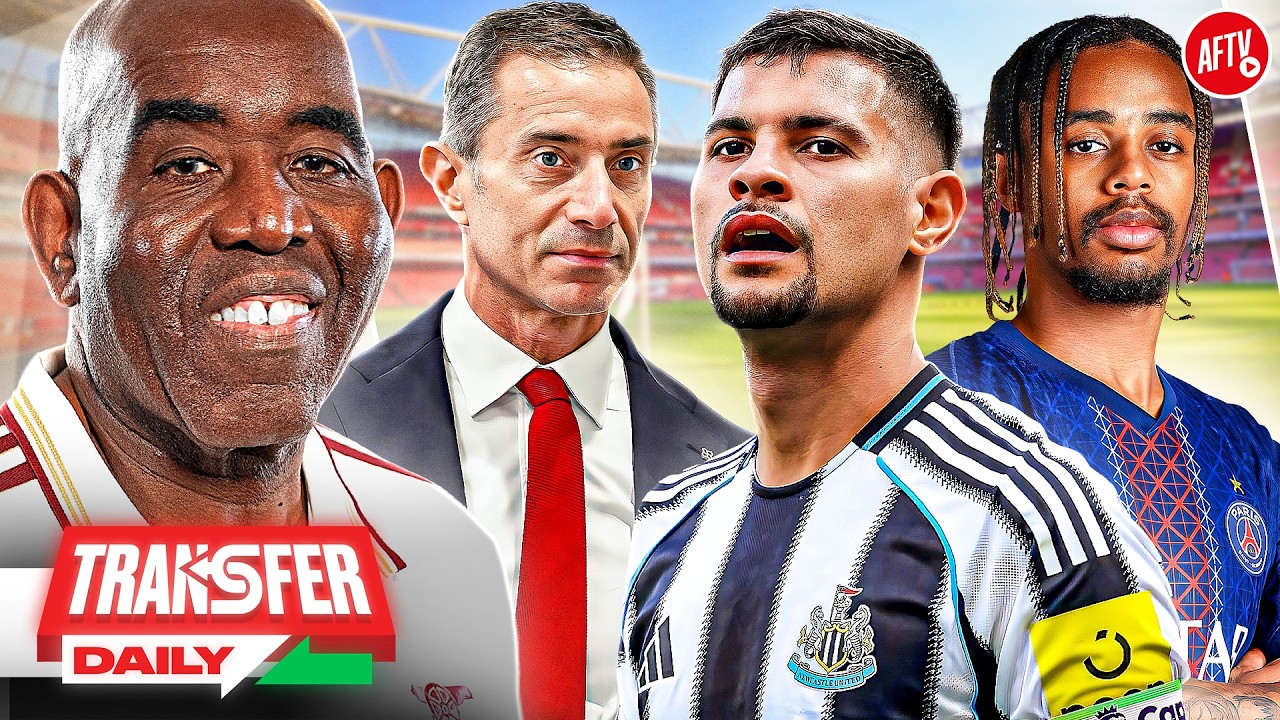 🚨 Arsenal Ready To Trigger Guimarães’ £60m Clause! Barcola Race HEATS UP! | Transfer Daily background