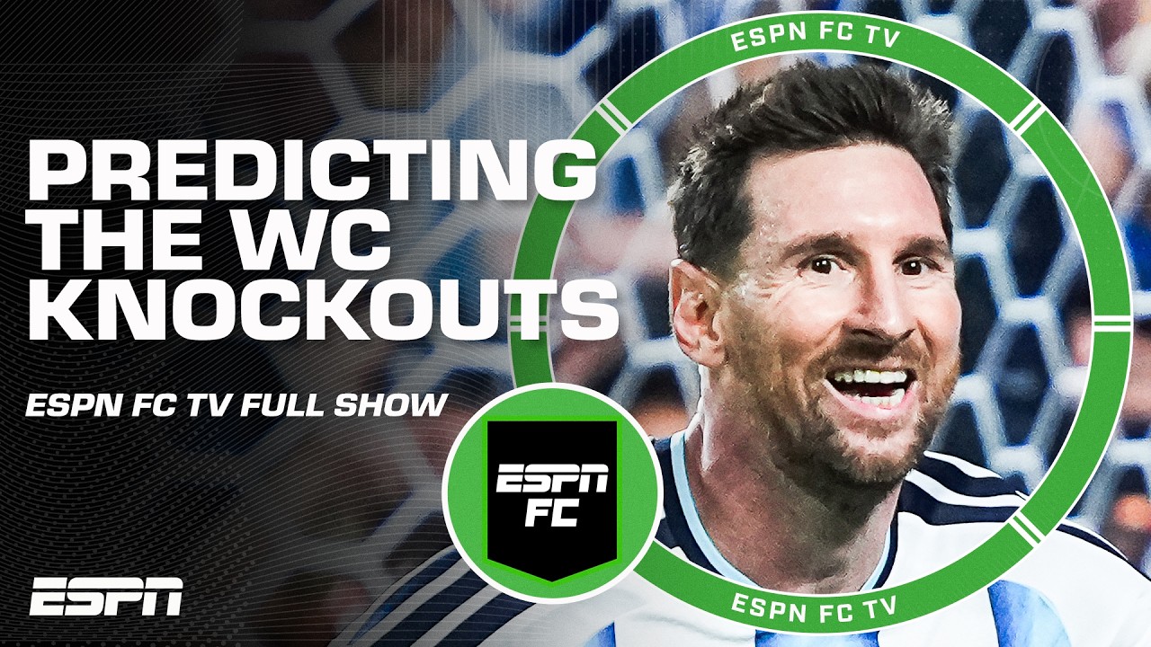 World Cup Knockout PREDICTIONS 🍿 Who will win it all? | ESPN FC background