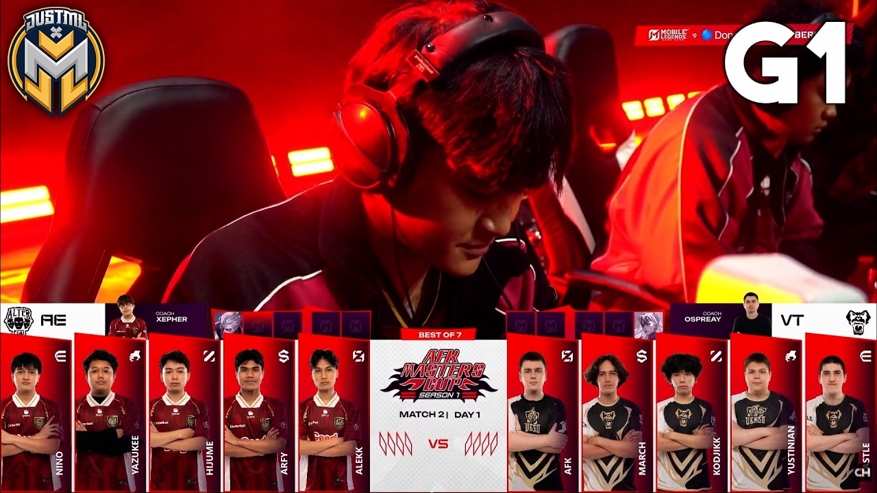 Alter Ego vs Verso Time | Game 1 | CYBERHERO x DONATOV.NET AFK MASTERS CUP S1 background