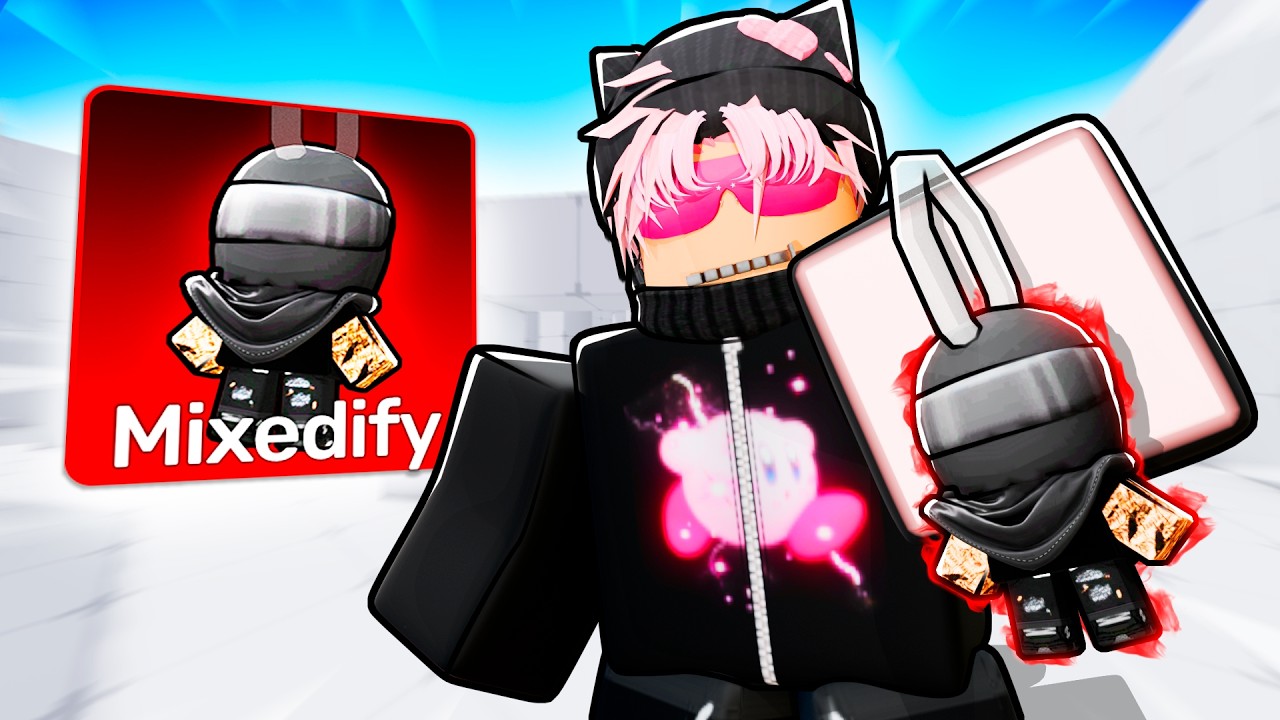 I Was The FIRST To Get MIXEDIFY's Charm... (Roblox Rivals) background