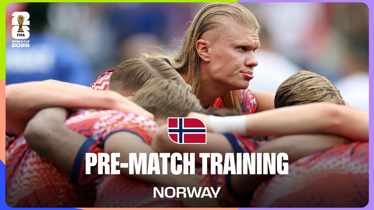 Norway Train Before Cote d'Ivoire | FIFA World Cup 2026โข background