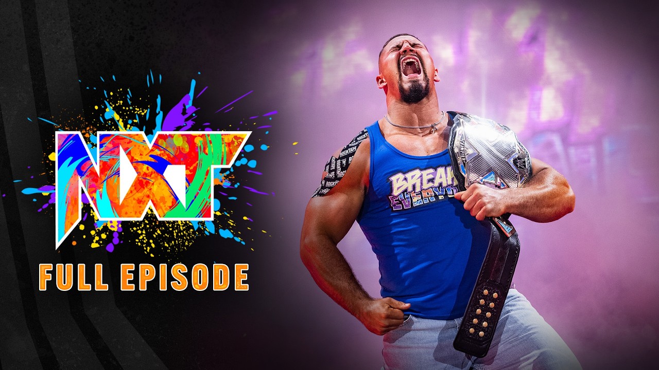FULL EPISODE: Breakker calls out McDonagh; 20-Woman Battle Royal: WWE NXT 2.0, July 19, 2022 background