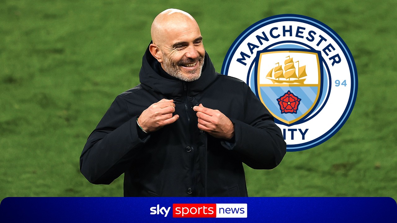 BREAKING: Manchester City announce Enzo Maresca as their new manager on a three-year deal background