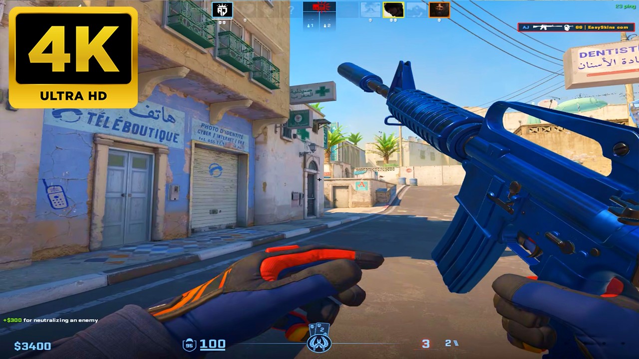 Counter Strike 2 - Dust 2 - Full Gameplay