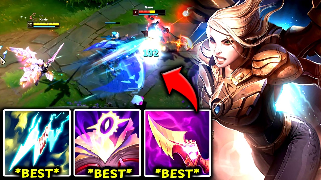 KAYLE TOP IS NOW #1 BEST W/R + BEST TOPLANER! (S+ TIER) - 2026 Kayle TOP Gameplay Guide background