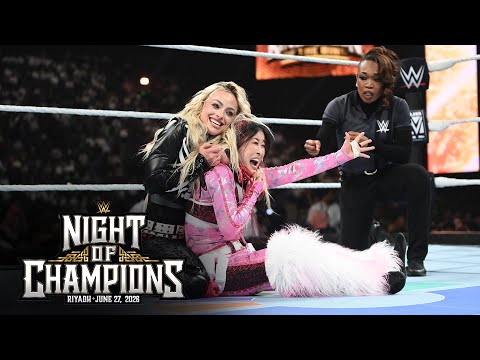 IYO SKY vs. Liv Morgan | Final Reina del Ring: Night of Champions 2026 highlights background