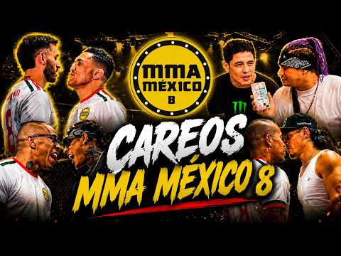 ¡Así se vivió el CAREO de MMA MÉXICO 8! background