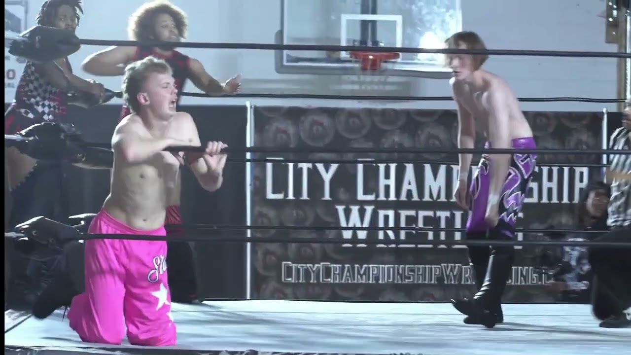 FULL MATCH Dub Club vs Third Degree and Joe E Eaton 60 Min Slam 16 background
