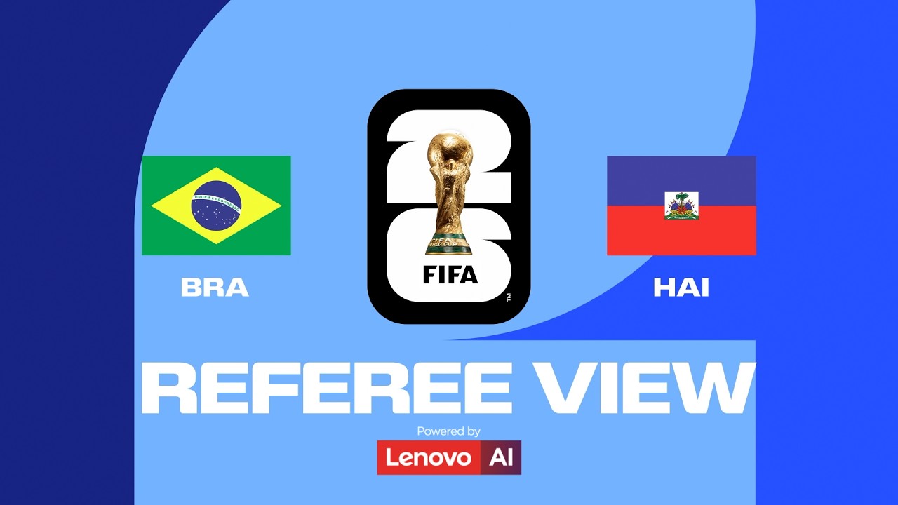 Inside the Action: Brazil vs Haiti | Ref's POV | Powered by Lenovo