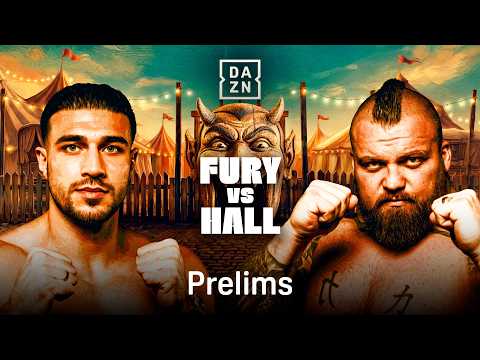 TOMMY FURY VS. EDDIE HALL PRELIMS LIVESTREAM background
