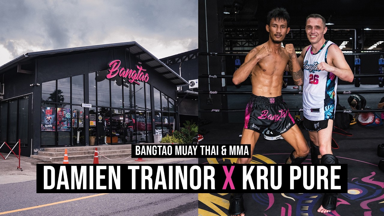 Damien Trainor x Kru Pure - Full Training Video - Muay Thai background