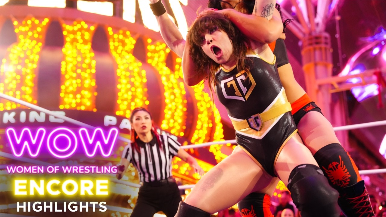 Gloria Glitter vs. Xena Phoenix | Highlights | WOW - Women Of Wrestling background