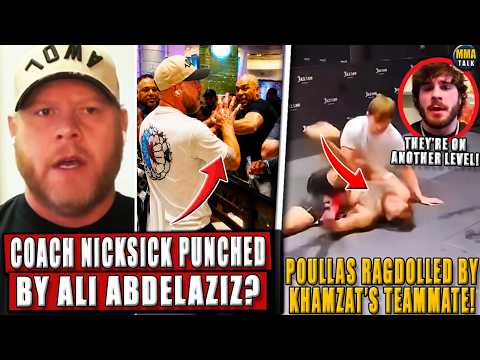 BREAKING! Coach Nicksick & Ali Abdelaziz BACKSTAGE ALTERCATION! O'Malley WANTS Merab; Paddy-Arman background