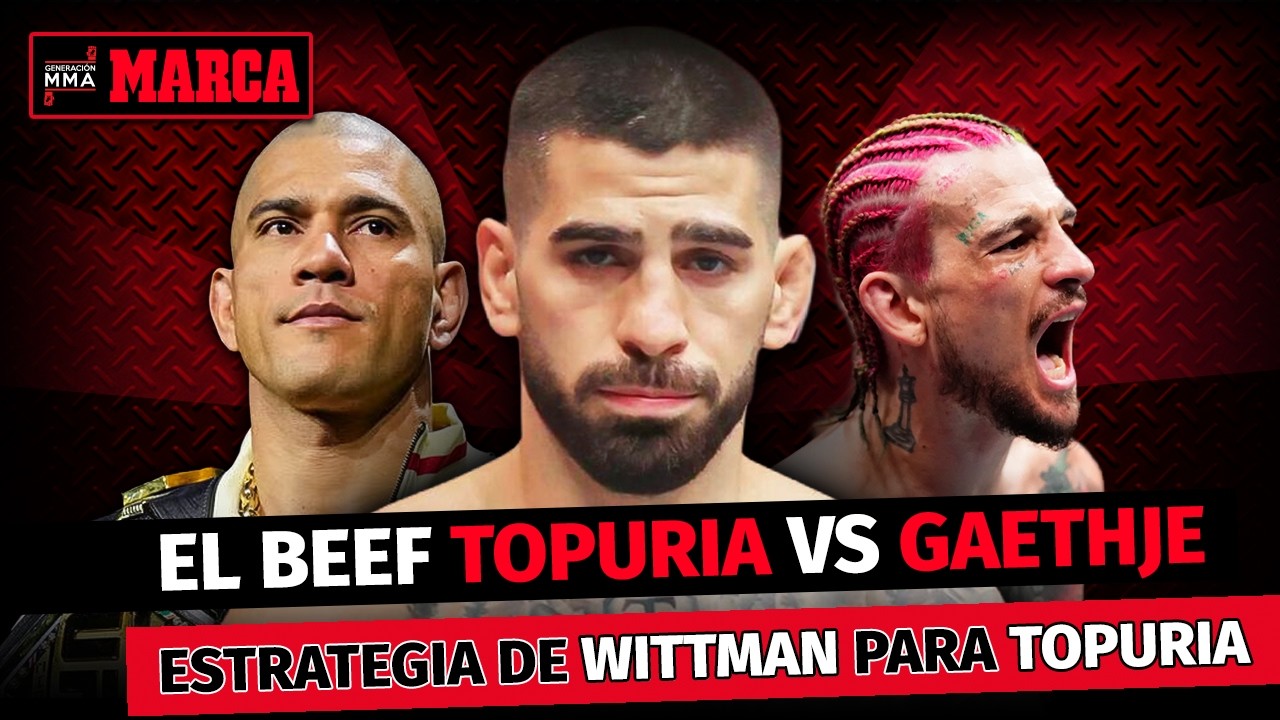 BRUTAL PIQUE TOPURIA vs GAETHJE - LA ESTRUCTURA de UFC CASA BLANCA poster - similar to 【LIVE】6月14日(日) DOMINION 6.14 in OSAKA-JO HALL ［第1試合のみ配信］| #njDOMINION [Only 1 matches]