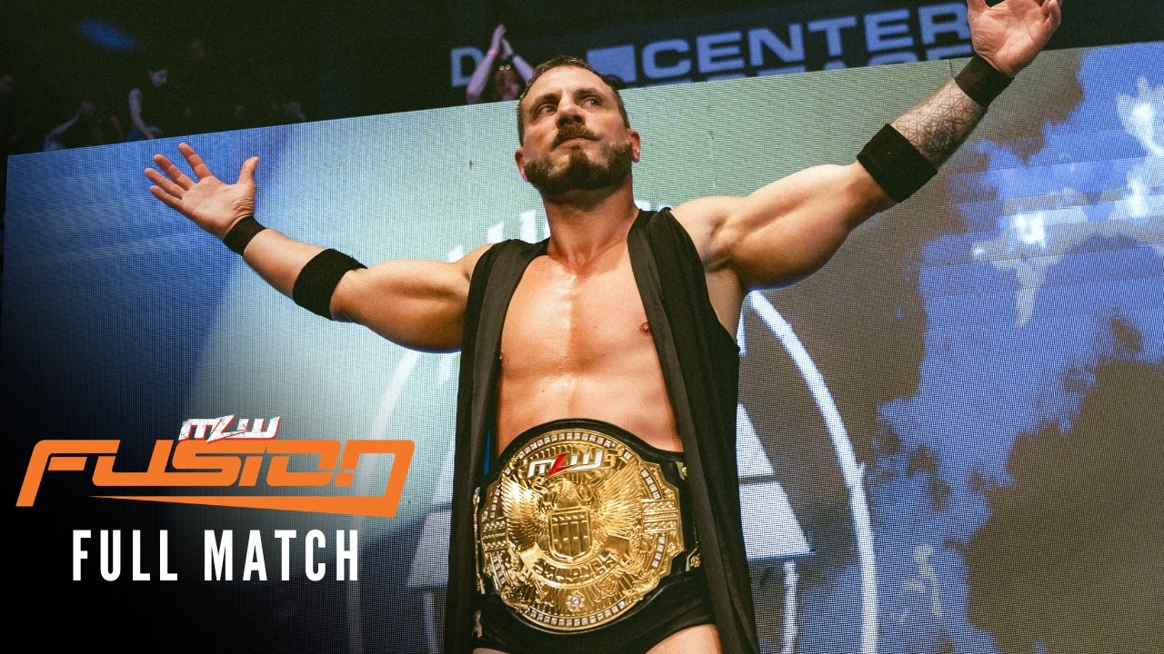 Austin Aries vs. Diego Hill | National Openweight Title Match | MLW Fusion 2026-06-30 07:18 background