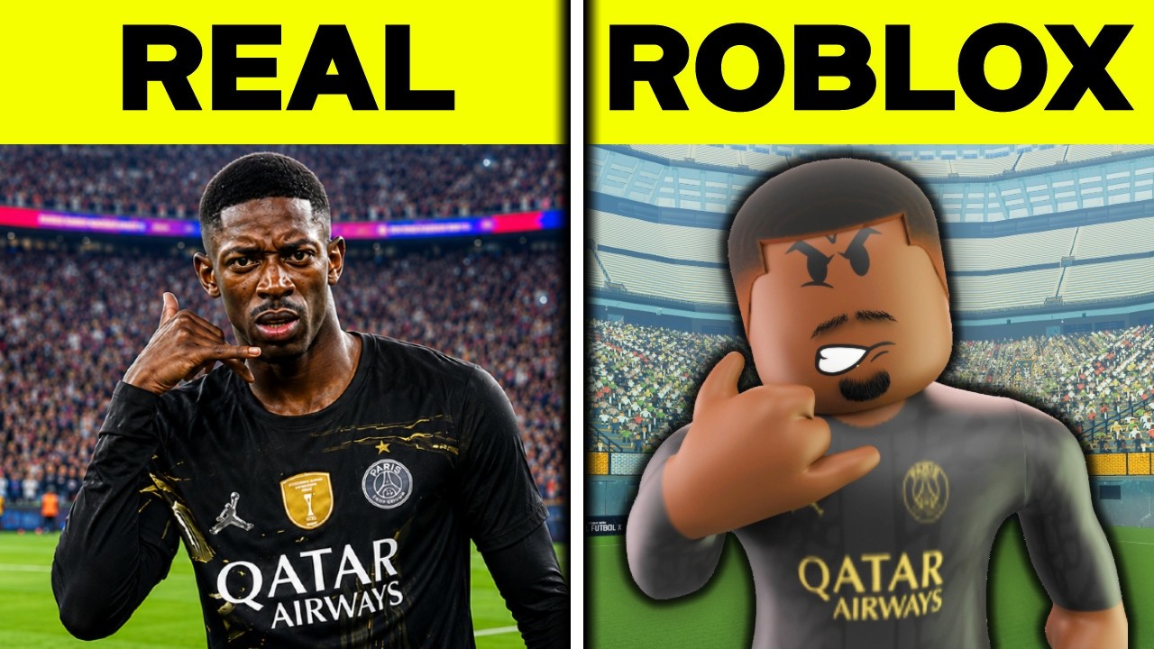 I Recreated EVERY VERSION of DEMBELE in Roblox!