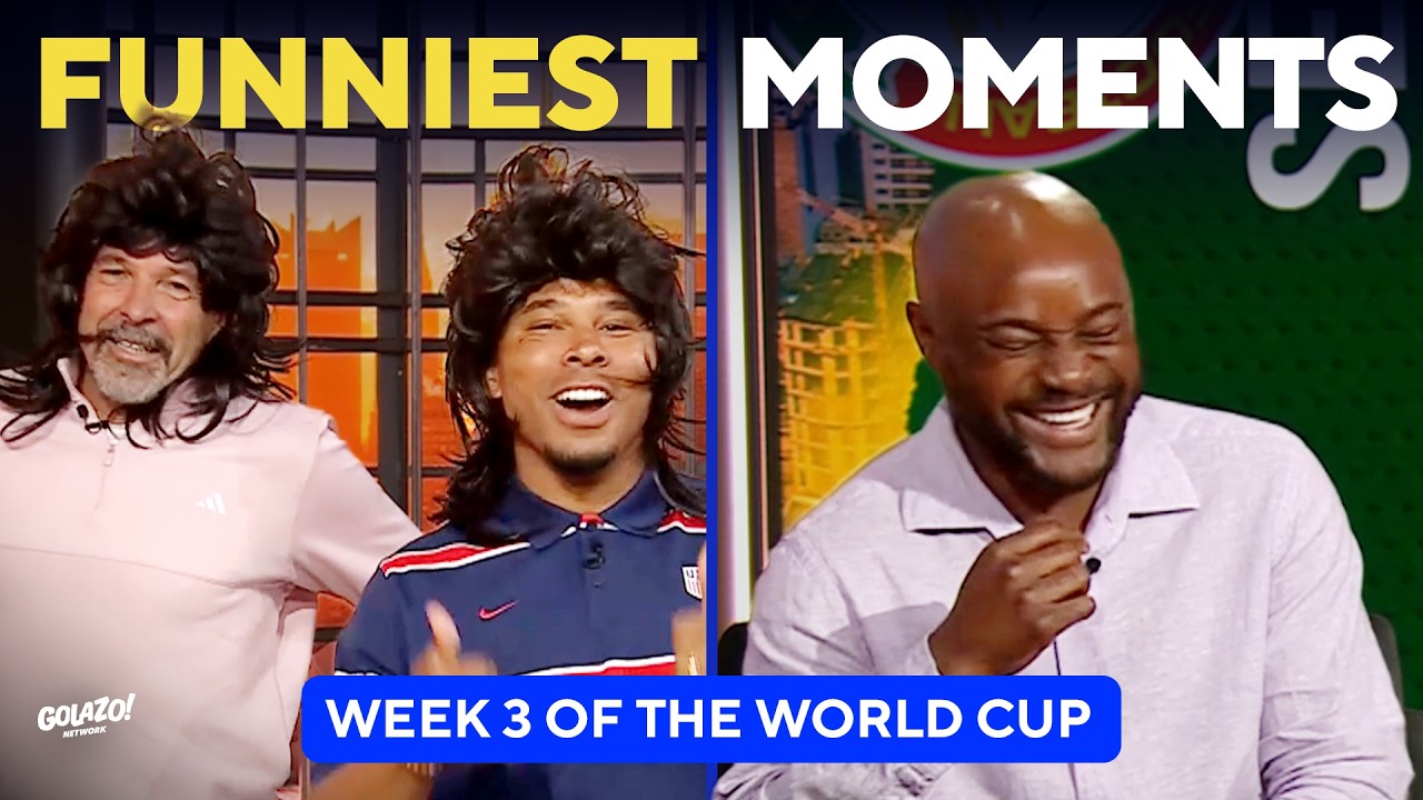 The BEST Bits from 2026 World Cup Week 3! 🤣📺 background