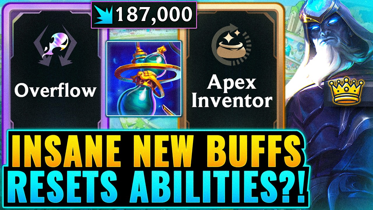 New Overflow Buffs? Broken Actualizer Tech = Infinite Reset Loop on Ryze | League Arena Gameplay
