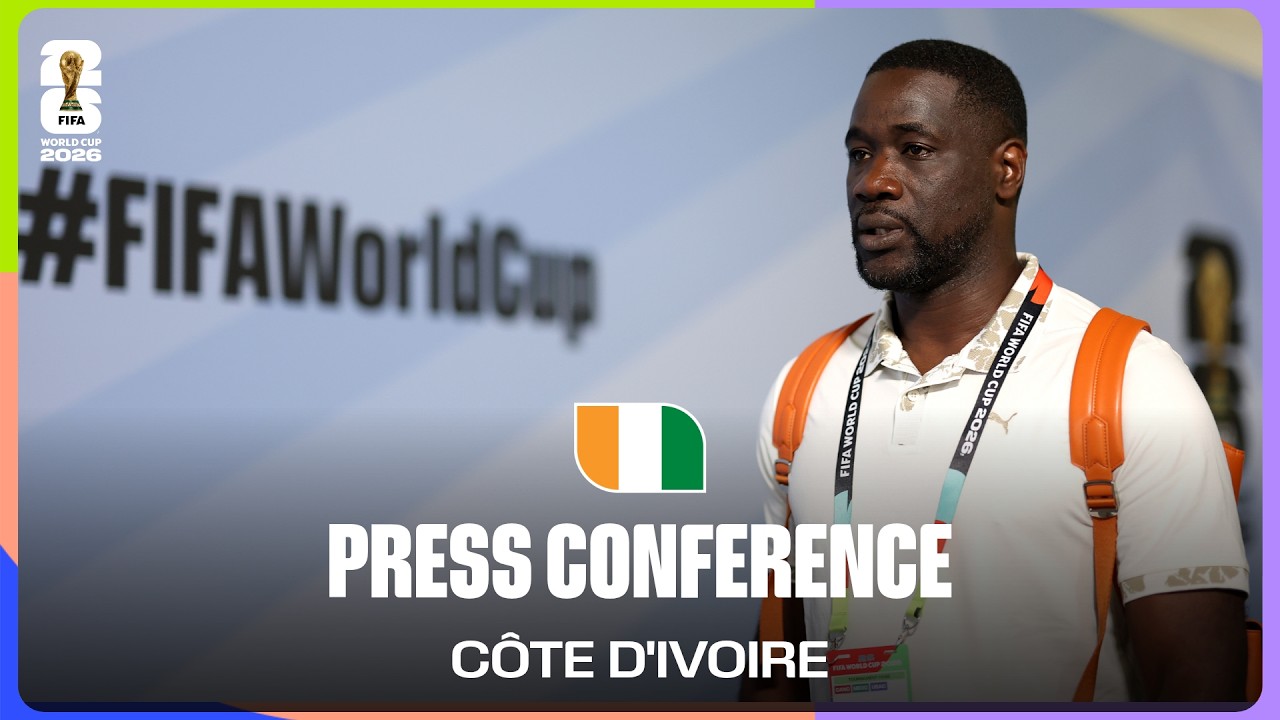 Cote d'Ivoire On Playing Norway | Emerse Fae & Yan Diomande Take Questions background