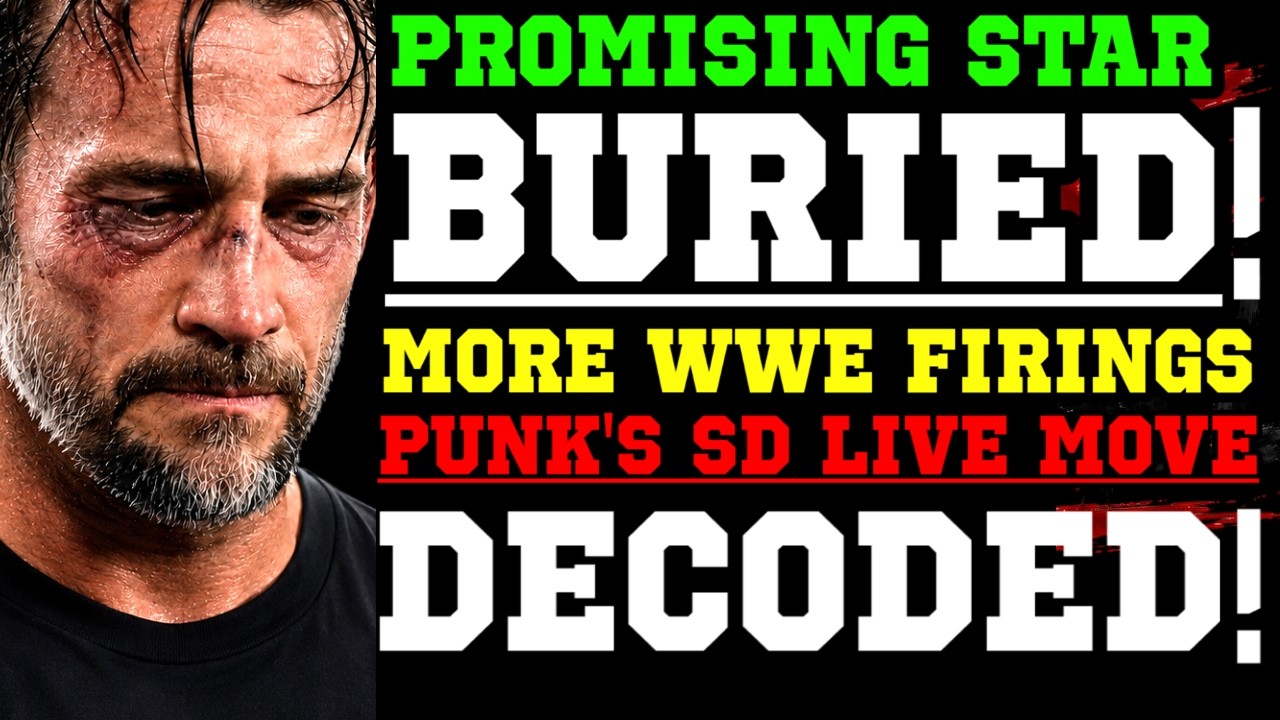 WWE News! Real Reason WWE Wants CM Punk on SmackDown! Did WWE Just Bury a New Star? More WWE Firings background