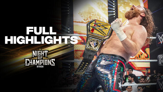 Full Night of Champions 2026 highlights background