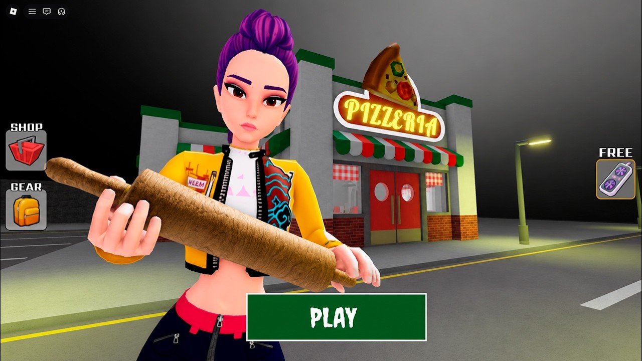 Escape Papa Pizza's Pizzeria! OBBY - Roblox Gameplay Walkthrough All Morphs Unlocked background