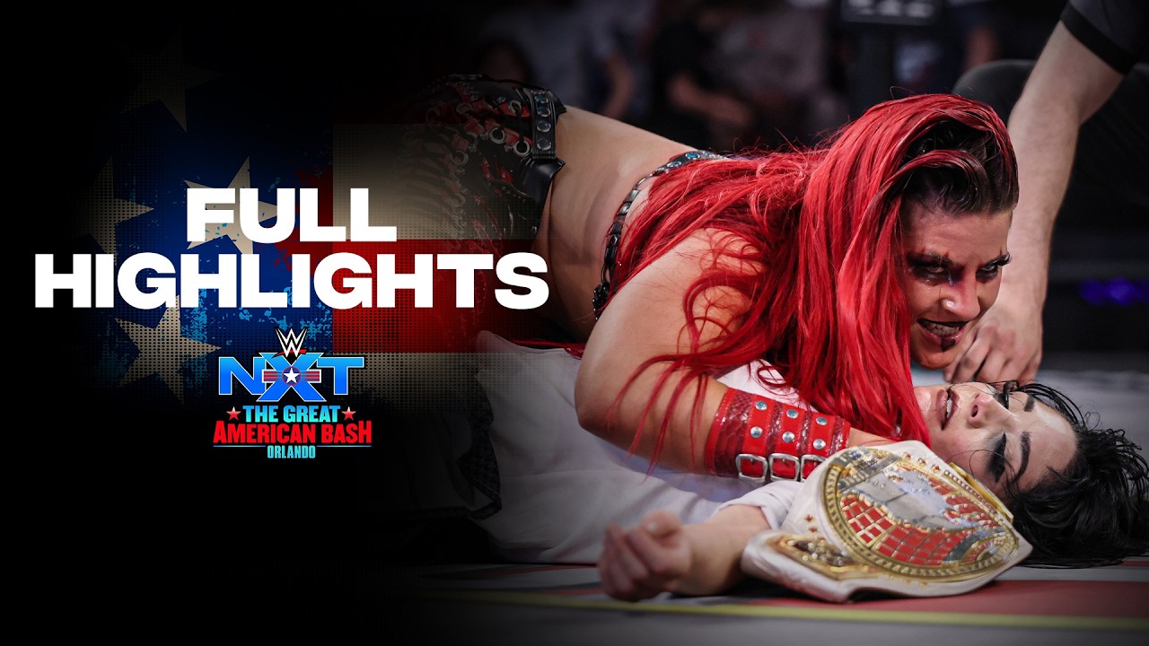 Full NXT Great American Bash 2026 highlights background