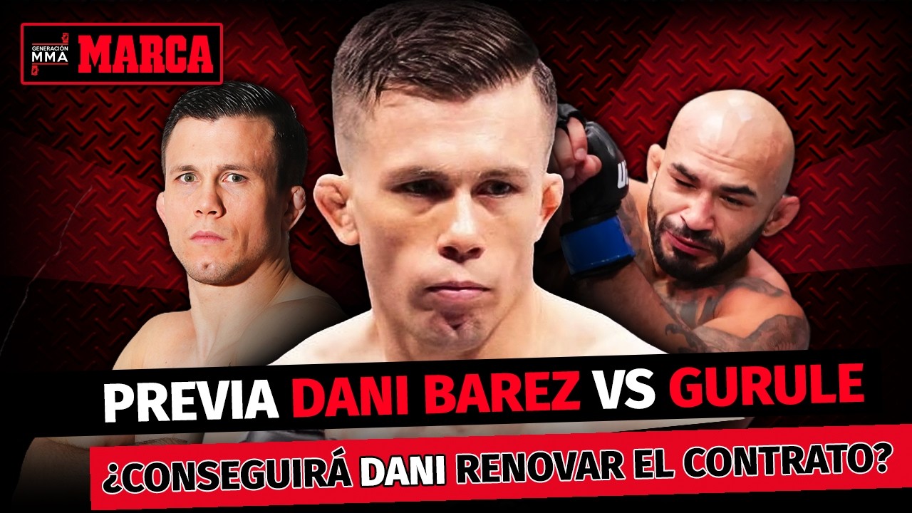 PREVIA DANI BÁREZ vs LUIS GURULE - ¿SE JUEGA CONTINUAR en la UFC? background