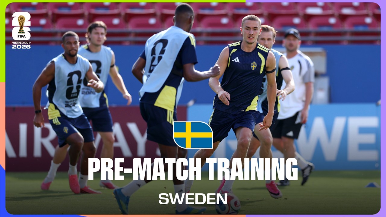 Sweden Train Before France | FIFA World Cup 2026™ background