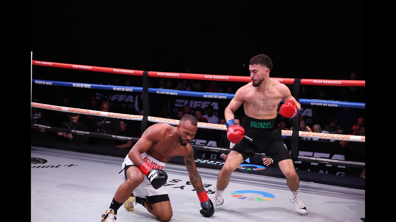 Jose Valenzuela knocks out Edwin De Los Santos to avenge loss: Zuffa Boxing 08, June 28, 2026 background