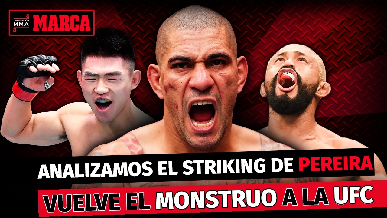 ANÁLISIS ALEX PEREIRA para la CASA BLANCA - Previa UFC Song vs Figueiredo background