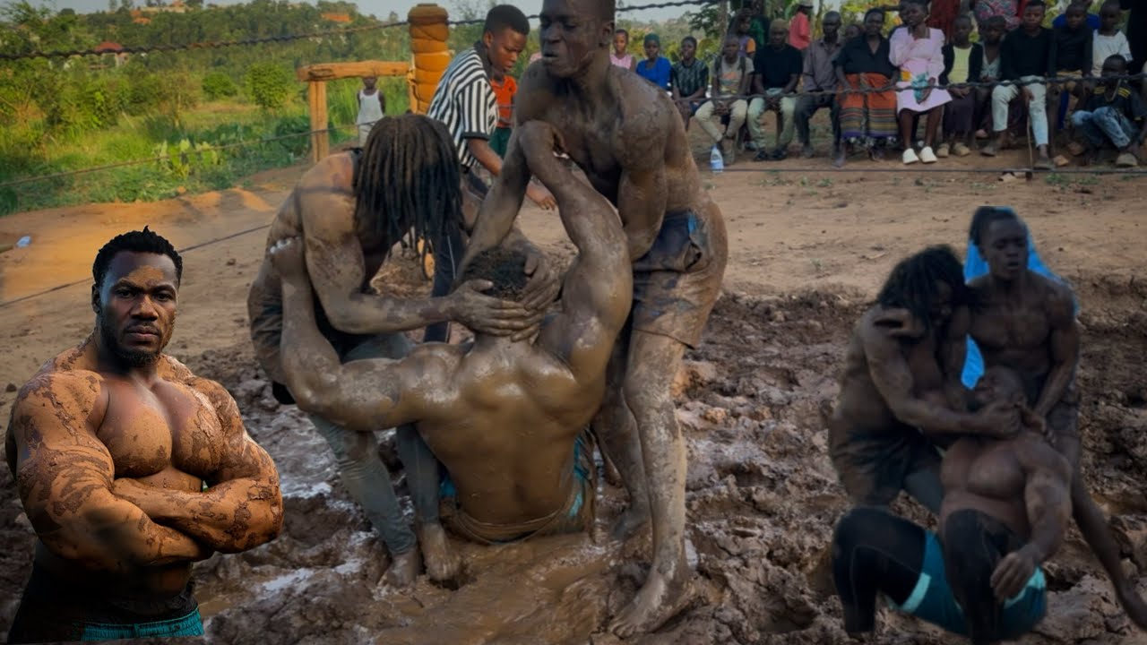 2 on 1 Mud Wrestling Match To Remember!! Jallah Trophy loses To Kamese & Big Sojja | KsWug background