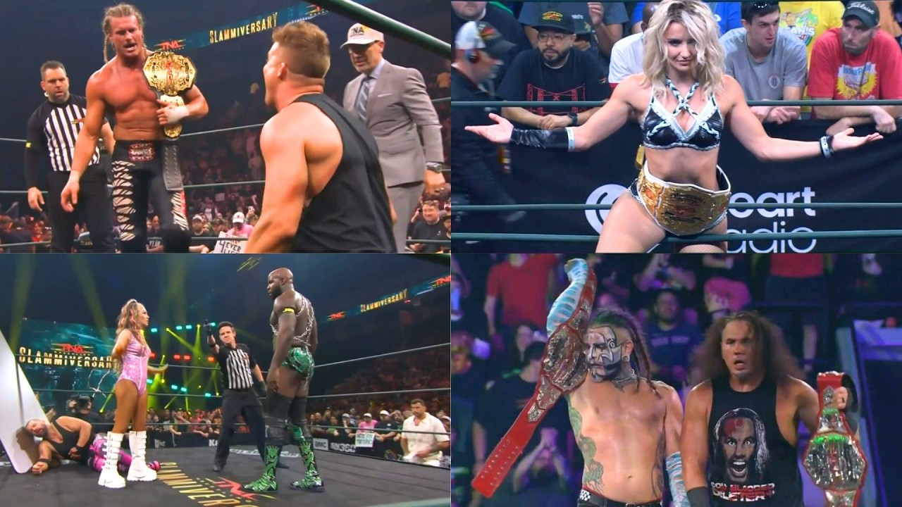TNA Wrestling Slammiversary 2026 Results- Santana Reign Over, Brookside Shocks, Moose Destruction đ„ background