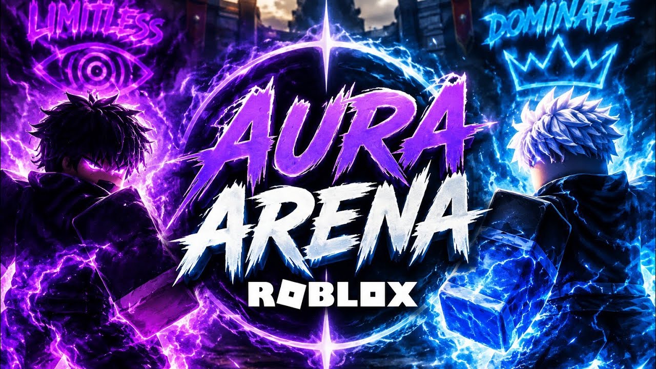 Iconic moments in roblox aura edit arena background