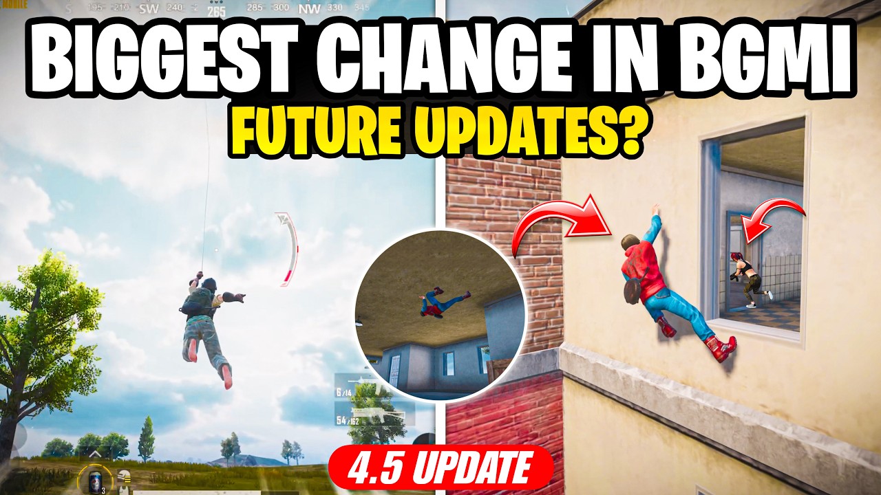 THIS WILL CHANGE BGMI UPDATES FOREVER🔥NEW BGMI 4.5 UPDATE DETAILS AND CHANGES. background