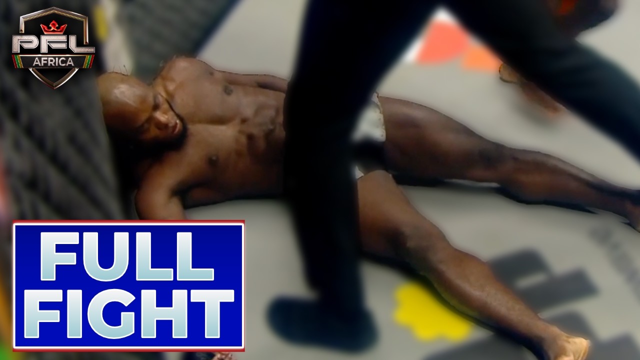 OUT COLD! | Patrick Ocheme v Ayinda Octave | Full Fight | PFL Africa 2 backdrop