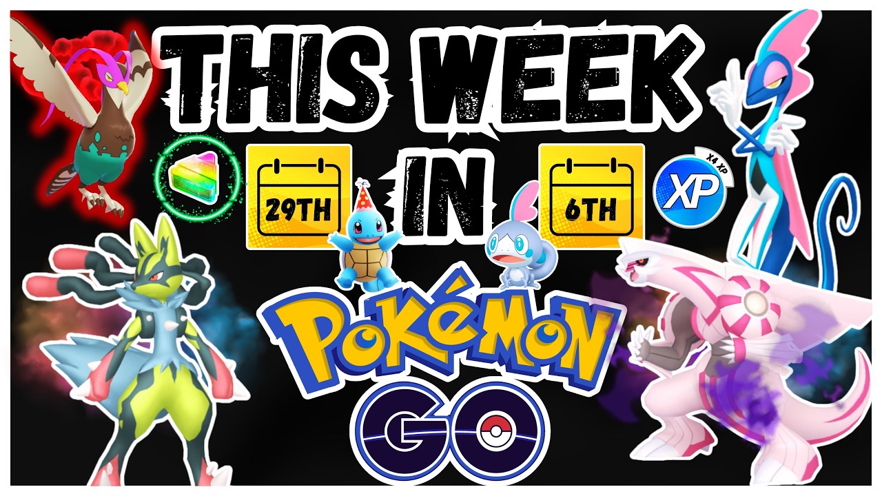 21 Minutes of ALL YOU NEED to Know | 29th of June - 6th of July | Pokémon GO background