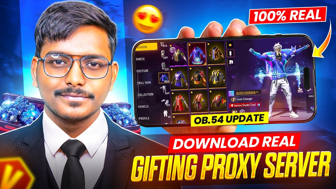 HOW TO DOWNLOAD PROXY SERVER IN FREE FIRE, HOW TO USE PROXY SERVER IN FREE FIRE, VIP PROXY SERVER background