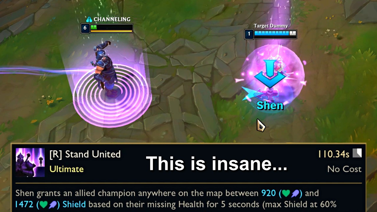 Shen just got a NEW FEATURE! background
