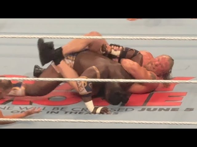 Brock Lesnar vs Oba Femi 2 Full Match | WWE Clash In Italy 5-31-2026 background