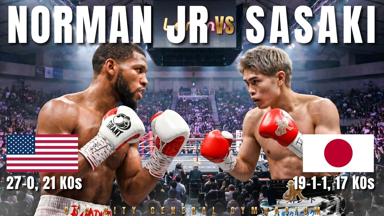 BRIAN NORMAN JR. (USA) vs JIN SASAKI (JAPAN) Fight | DEVASTATING KNOCKOUT! background
