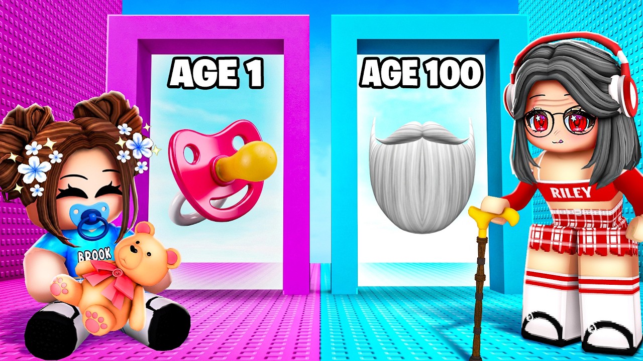 Roblox Would You Rather, Age Tower! background