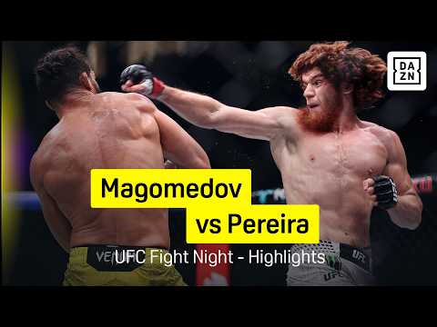 Shara Magomedov vs Michel Pereira | UFC Fight Night | DAZN Highlights background