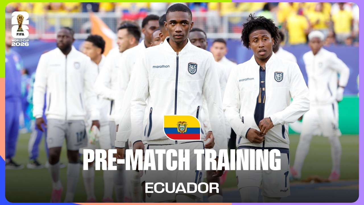 Ecuador Train Before Mexico | FIFA World Cup 2026™ background