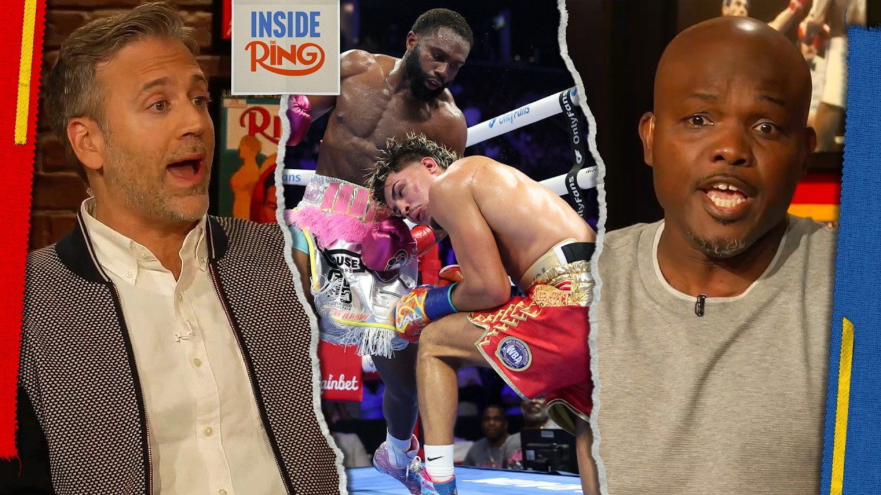 "Boots will COOK Vergil Ortiz!" Max Kellerman & Tim Bradley DEBATE on Jaron Ennis KO vs Xander Zayas background