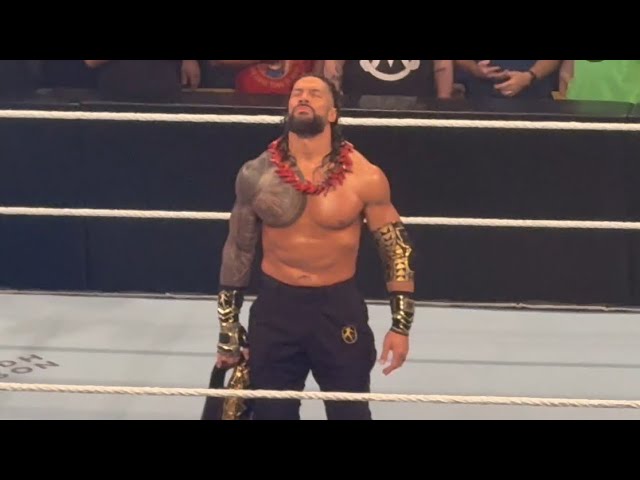 Roman Reigns vs Jacob Fatu Tribal Combat Full Match | WWE Clash In Italy 5-31-26 background